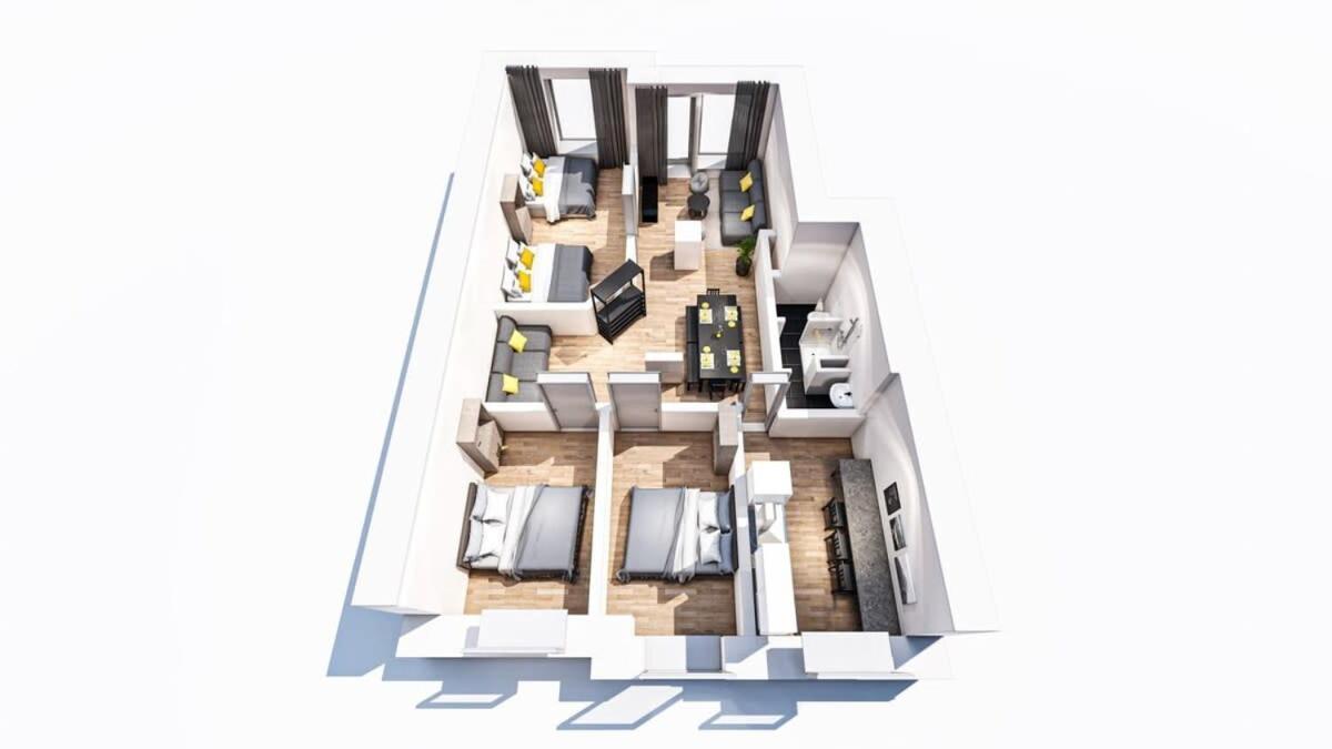 Big Central Apartment Near Rotkreuzplatz With 3 Bedroom For 12 Pax Мюнхен Экстерьер фото